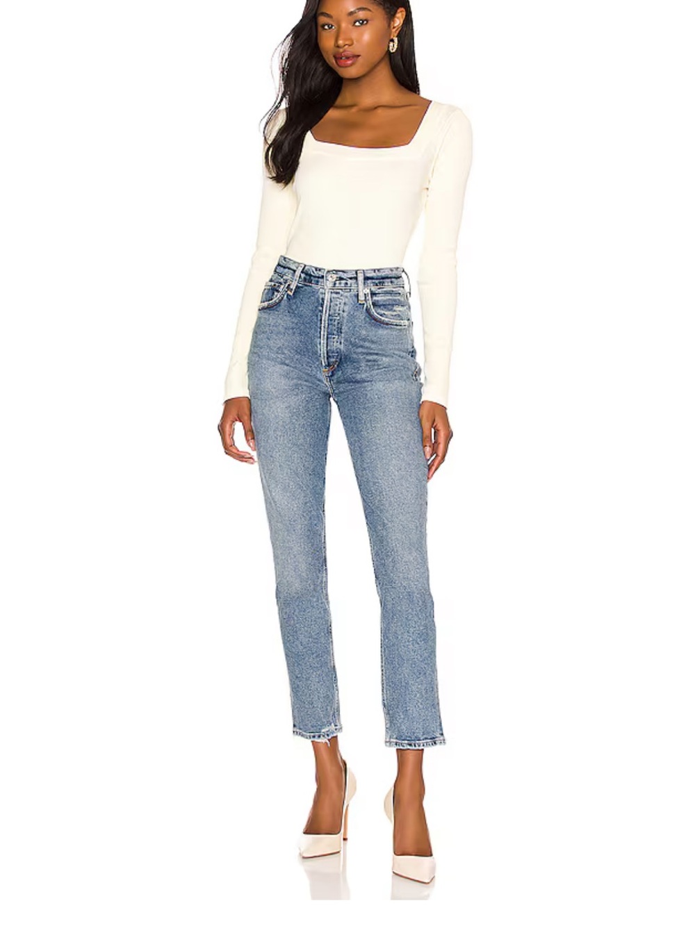 NWT: Citizens of Humanity Charlotte High Rise Straight Jeans